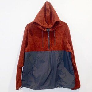 Alpine Design Fleece Hoodie Half Zip Pullover Jacket Men's Medium